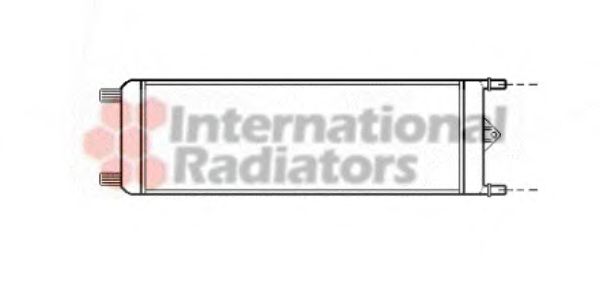 VAN WEZEL 09002075 Радиатор, охлаждение двигателя 