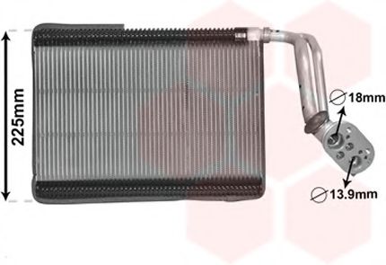 VAN WEZEL 0600V500 Испаритель, кондиционер для BMW 2 (Бмв 2) VAN WEZEL 0600V500 Испаритель, кондиционер для BMW 2 (Бмв 2)