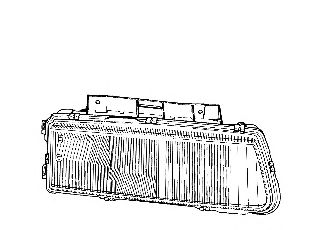 VAN WEZEL 0938961 Основная фара 