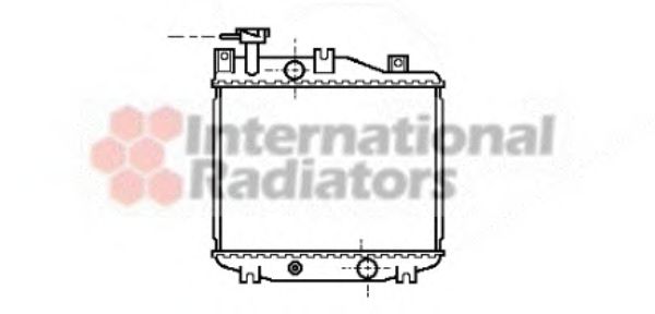 VAN WEZEL 11002005 Радиатор, охлаждение двигателя для DAIHATSU MIRA (Дайхатсу Мира) VAN WEZEL 11002005 Радиатор, охлаждение двигателя для DAIHATSU MIRA (Дайхатсу Мира)