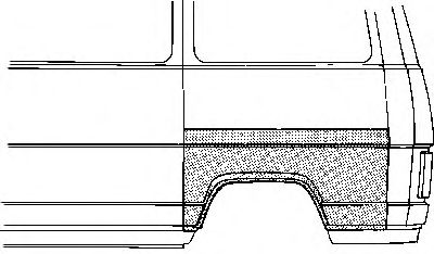 VAN WEZEL 1745145 Боковина 