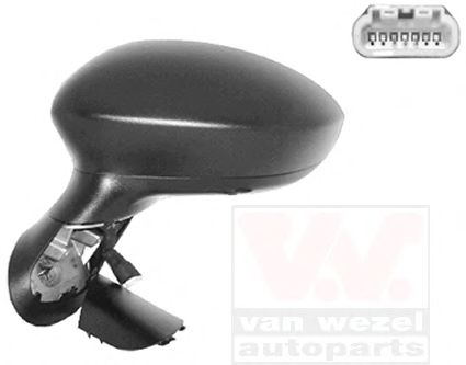 VAN WEZEL 1624805 Наружное зеркало для FIAT PUNTO EVO (Фиат Пунто эво) VAN WEZEL 1624805 Наружное зеркало для FIAT PUNTO EVO (Фиат Пунто эво)