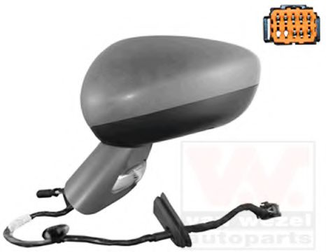 VAN WEZEL 0963817 Наружное зеркало для CITROëN (Cитроëн) VAN WEZEL 0963817 Наружное зеркало для CITROëN (Cитроëн)
