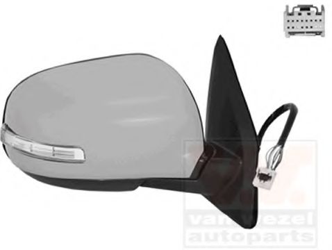 VAN WEZEL 0978818 Наружное зеркало для PEUGEOT 4008 (Пежо 4008) VAN WEZEL 0978818 Наружное зеркало для PEUGEOT 4008 (Пежо 4008)