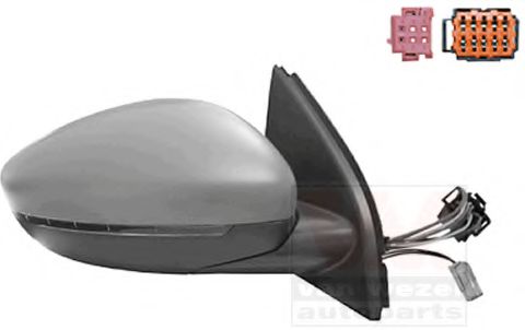 VAN WEZEL 4081828 Наружное зеркало для PEUGEOT 308 SW II (Пежо 308 св 2) VAN WEZEL 4081828 Наружное зеркало для PEUGEOT 308 SW II (Пежо 308 св 2)