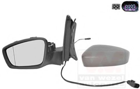 VAN WEZEL 5701807 Наружное зеркало для VOLKSWAGEN UP (Фольксваген Уп) VAN WEZEL 5701807 Наружное зеркало для VOLKSWAGEN UP (Фольксваген Уп)