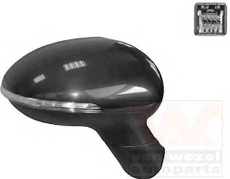 VAN WEZEL 8323818 Наружное зеркало для KIA RIO III (Киа Рио 3) VAN WEZEL 8323818 Наружное зеркало для KIA RIO III (Киа Рио 3)