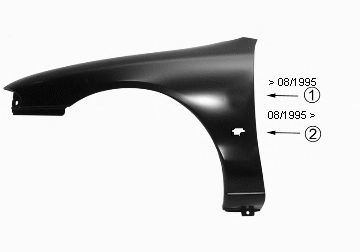 VAN WEZEL 1825655 Крыло для FORD (Форд) VAN WEZEL 1825655 Крыло для FORD (Форд)