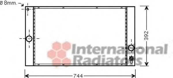 VAN WEZEL 59002141 Радиатор, охлаждение двигателя для VOLVO (Вольво) VAN WEZEL 59002141 Радиатор, охлаждение двигателя для VOLVO (Вольво)