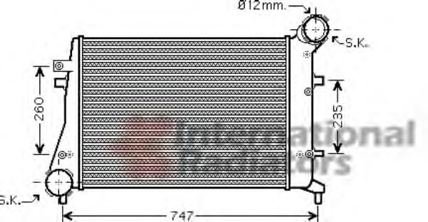 VAN WEZEL 58004268 Интеркулер для VOLKSWAGEN JETTA I (Фольксваген Жэтта и) VAN WEZEL 58004268 Интеркулер для VOLKSWAGEN JETTA I (Фольксваген Жэтта и)