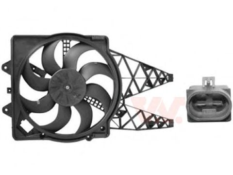 VAN WEZEL 1624748 Вентилятор, охлаждение двигателя для FIAT PUNTO EVO (Фиат Пунто эво) VAN WEZEL 1624748 Вентилятор, охлаждение двигателя для FIAT PUNTO EVO (Фиат Пунто эво)