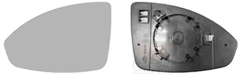 VAN WEZEL 0820837 Зеркальное стекло, наружное зеркало для CHEVROLET CRUZE (Шевроле Круз) VAN WEZEL 0820837 Зеркальное стекло, наружное зеркало для CHEVROLET CRUZE (Шевроле Круз)