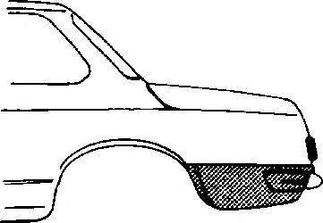 VAN WEZEL 0602.33 Боковина 