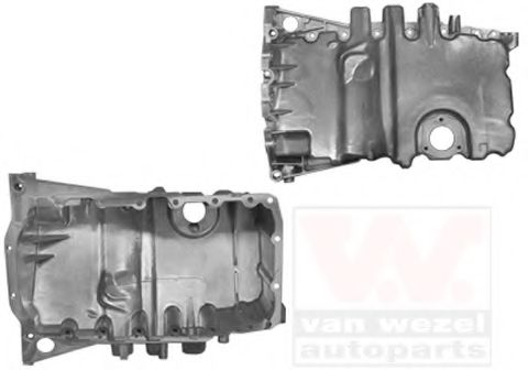 VAN WEZEL 0326070 Масляный поддон 