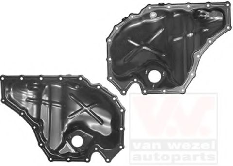 VAN WEZEL 0327070 Масляный поддон для AUDI Q5 (Ауди Кью 5) VAN WEZEL 0327070 Масляный поддон для AUDI Q5 (Ауди Кью 5)