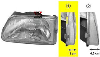 VAN WEZEL 5322941 Основная фара 