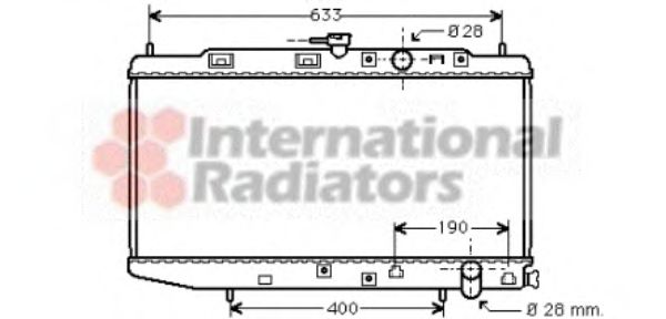 VAN WEZEL 25002044 Радиатор, охлаждение двигателя для HONDA CRX II (Хонда Cрх 2) VAN WEZEL 25002044 Радиатор, охлаждение двигателя для HONDA CRX II (Хонда Cрх 2)