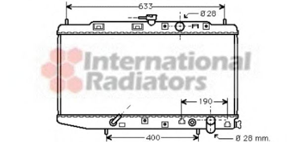 VAN WEZEL 25002045 Радиатор, охлаждение двигателя для HONDA CRX II (Хонда Cрх 2) VAN WEZEL 25002045 Радиатор, охлаждение двигателя для HONDA CRX II (Хонда Cрх 2)