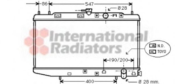 VAN WEZEL 25002047 Радиатор, охлаждение двигателя для HONDA CRX II (Хонда Cрх 2) VAN WEZEL 25002047 Радиатор, охлаждение двигателя для HONDA CRX II (Хонда Cрх 2)