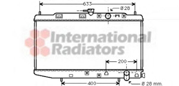 VAN WEZEL 25002048 Радиатор, охлаждение двигателя для HONDA CRX II (Хонда Cрх 2) VAN WEZEL 25002048 Радиатор, охлаждение двигателя для HONDA CRX II (Хонда Cрх 2)