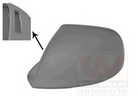 VAN WEZEL 0380845 Покрытие, внешнее зеркало для AUDI Q5 (Ауди Кью 5) VAN WEZEL 0380845 Покрытие, внешнее зеркало для AUDI Q5 (Ауди Кью 5)