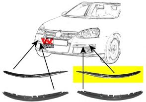 VAN WEZEL 5886483 Облицовка, бампер для VOLKSWAGEN BORA / JETTA V (1K5), GOLF V Variant (1K5), JETTA V (1K5), VENTO V (1K5) 1.4 TSI VAN WEZEL 5886483 Облицовка, бампер для VOLKSWAGEN BORA / JETTA V (1K5), GOLF V Variant (1K5), JETTA V (1K5), VENTO V (1K5) 1.4 TSI