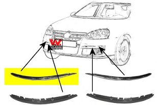 VAN WEZEL 5886484 Облицовка, бампер для VOLKSWAGEN BORA / JETTA V (1K5), GOLF V Variant (1K5), JETTA V (1K5), VENTO V (1K5) 1.4 TSI VAN WEZEL 5886484 Облицовка, бампер для VOLKSWAGEN BORA / JETTA V (1K5), GOLF V Variant (1K5), JETTA V (1K5), VENTO V (1K5) 1.4 TSI