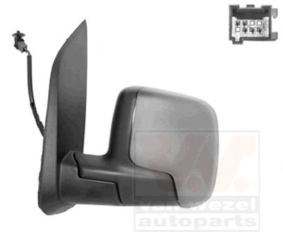 VAN WEZEL 1748817 Наружное зеркало для PEUGEOT BIPPER (Пежо Биппэр) VAN WEZEL 1748817 Наружное зеркало для PEUGEOT BIPPER (Пежо Биппэр)
