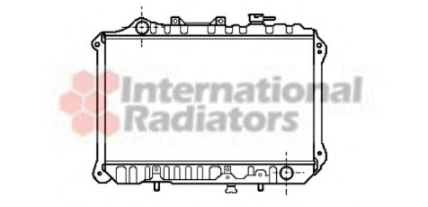 VAN WEZEL 27002010 Радиатор, охлаждение двигателя для MAZDA 626 II (Мазда 626 2) VAN WEZEL 27002010 Радиатор, охлаждение двигателя для MAZDA 626 II (Мазда 626 2)