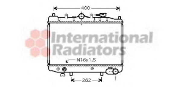 VAN WEZEL 27002023 Радиатор, охлаждение двигателя для MAZDA 323 III (Мазда 323 3) VAN WEZEL 27002023 Радиатор, охлаждение двигателя для MAZDA 323 III (Мазда 323 3)