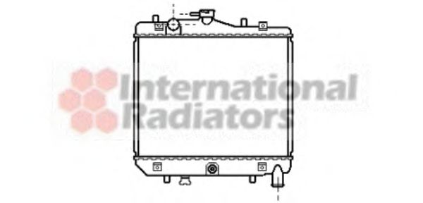 VAN WEZEL 27002042 Радиатор, охлаждение двигателя 