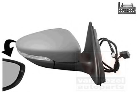 VAN WEZEL 5772808 Наружное зеркало для VOLKSWAGEN JETTA VI IV (Фольксваген Джетта 6 4) VAN WEZEL 5772808 Наружное зеркало для VOLKSWAGEN JETTA VI IV (Фольксваген Джетта 6 4)