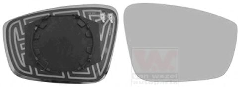 VAN WEZEL 7617838 Зеркальное стекло, наружное зеркало для SEAT TOLEDO IV (Сеат Толедо 4) VAN WEZEL 7617838 Зеркальное стекло, наружное зеркало для SEAT TOLEDO IV (Сеат Толедо 4)