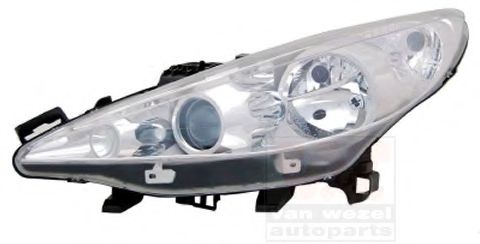 VAN WEZEL 4029963 Основная фара для PEUGEOT 207 (Пежо 207) VAN WEZEL 4029963 Основная фара для PEUGEOT 207 (Пежо 207)