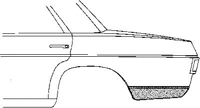 VAN WEZEL 3003.33 Боковина для MERCEDESBENZ (Мерседес бенц) VAN WEZEL 3003.33 Боковина для MERCEDESBENZ (Мерседес бенц)
