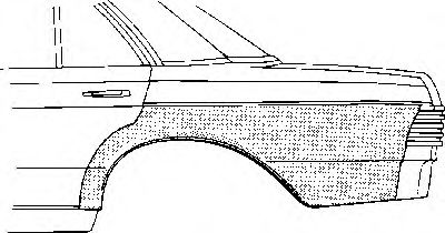 VAN WEZEL 3003143 Боковина для MERCEDESBENZ (Мерседес бенц) VAN WEZEL 3003143 Боковина для MERCEDESBENZ (Мерседес бенц)