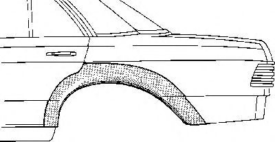 VAN WEZEL 3010147 Боковина для MERCEDESBENZ (Мерседес бенц) VAN WEZEL 3010147 Боковина для MERCEDESBENZ (Мерседес бенц)