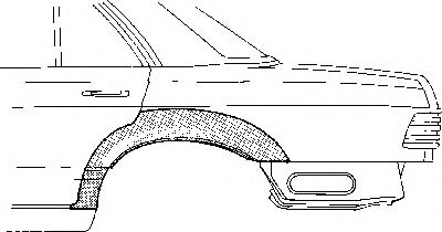 VAN WEZEL 3024148 Боковина для MERCEDESBENZ (Мерседес бенц) VAN WEZEL 3024148 Боковина для MERCEDESBENZ (Мерседес бенц)