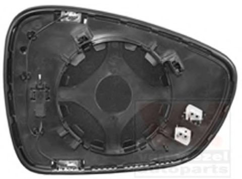 VAN WEZEL 0963837 Зеркальное стекло, наружное зеркало для CITROËN C5 III (CитроËн С5 3) VAN WEZEL 0963837 Зеркальное стекло, наружное зеркало для CITROËN C5 III (CитроËн С5 3)