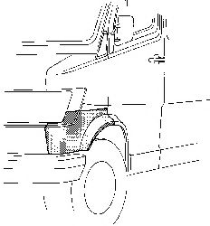 VAN WEZEL 3070157 Крыло 