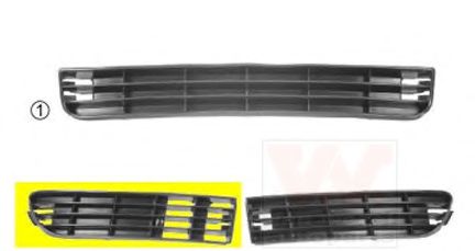 VAN WEZEL 0314504 Решетка вентилятора, буфер для AUDI A6 (Ауди А6) VAN WEZEL 0314504 Решетка вентилятора, буфер для AUDI A6 (Ауди А6)