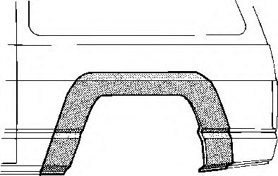 VAN WEZEL 3360146 Боковина 