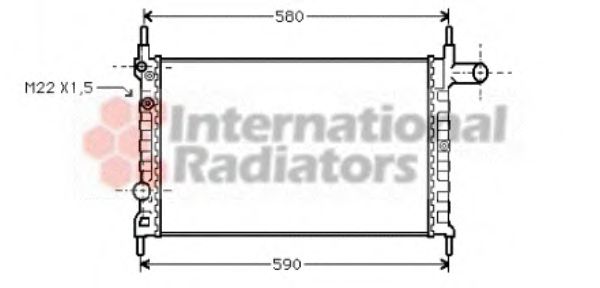 VAN WEZEL 37002150 Радиатор, охлаждение двигателя для OPEL (Опель) VAN WEZEL 37002150 Радиатор, охлаждение двигателя для OPEL (Опель)
