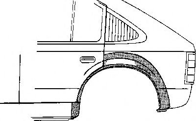 VAN WEZEL 3347147 Боковина для NISSAN PRIMERA (Ниссан Примера) VAN WEZEL 3347147 Боковина для NISSAN PRIMERA (Ниссан Примера)