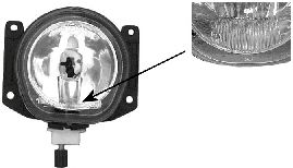 VAN WEZEL 0159999 Противотуманная фара 