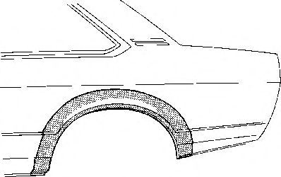 VAN WEZEL 3757145 Боковина для OPEL ASCONA B (Опель Асcона б) VAN WEZEL 3757145 Боковина для OPEL ASCONA B (Опель Асcона б)