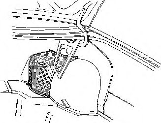 VAN WEZEL 3760298 Колесная ниша для OPEL ASCONA C (Опель Асcона c) VAN WEZEL 3760298 Колесная ниша для OPEL ASCONA C (Опель Асcона c)