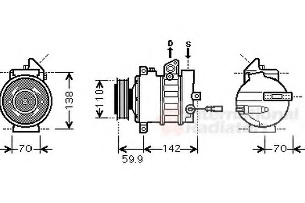 VAN WEZEL 5800K298 Компрессор, кондиционер для VOLKSWAGEN JETTA I (Фольксваген Жэтта и) VAN WEZEL 5800K298 Компрессор, кондиционер для VOLKSWAGEN JETTA I (Фольксваген Жэтта и)