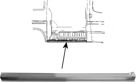 VAN WEZEL 1898110 Боковина 