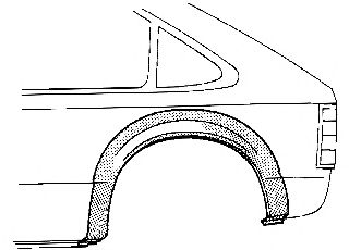 VAN WEZEL 2525145 Боковина 